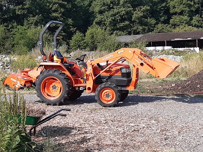 Microtracteur APOIN 1eres utilisations juillet 2019 2